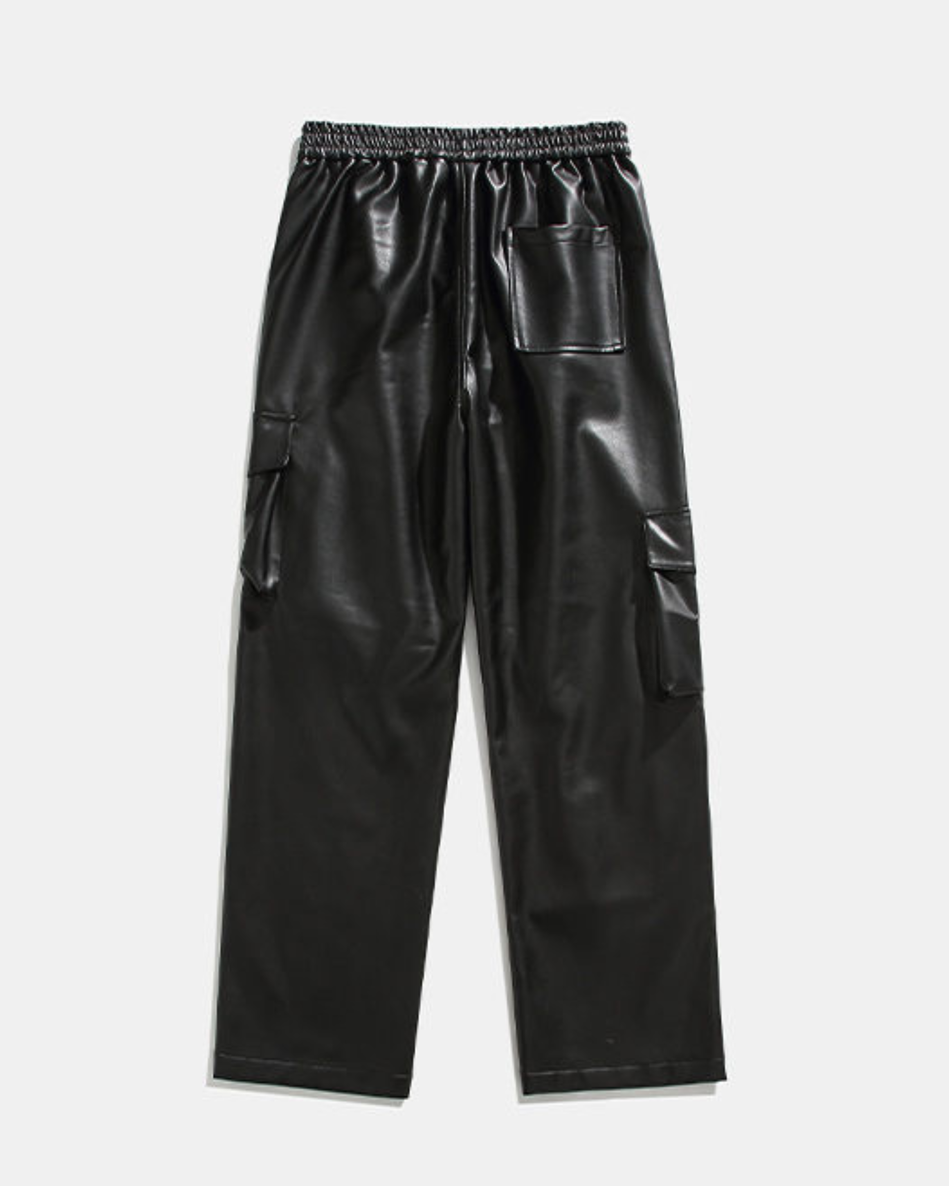 Leather Cargo Pants